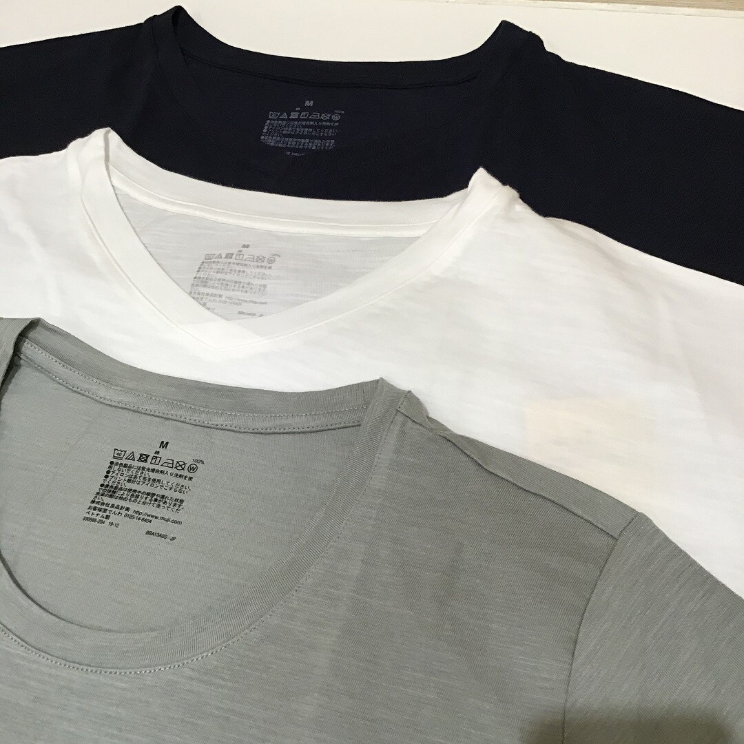 【イオンモール札幌発寒】毎日着たい。無印良品の定番Tシャツームラ糸ー