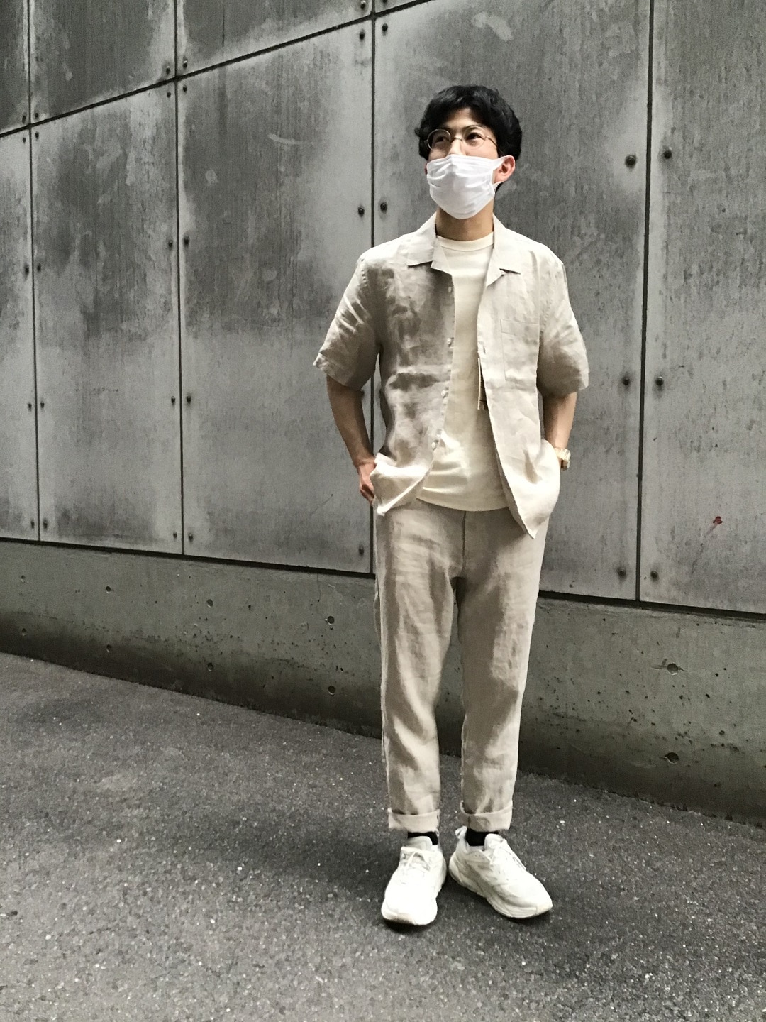 045654開襟シャツ