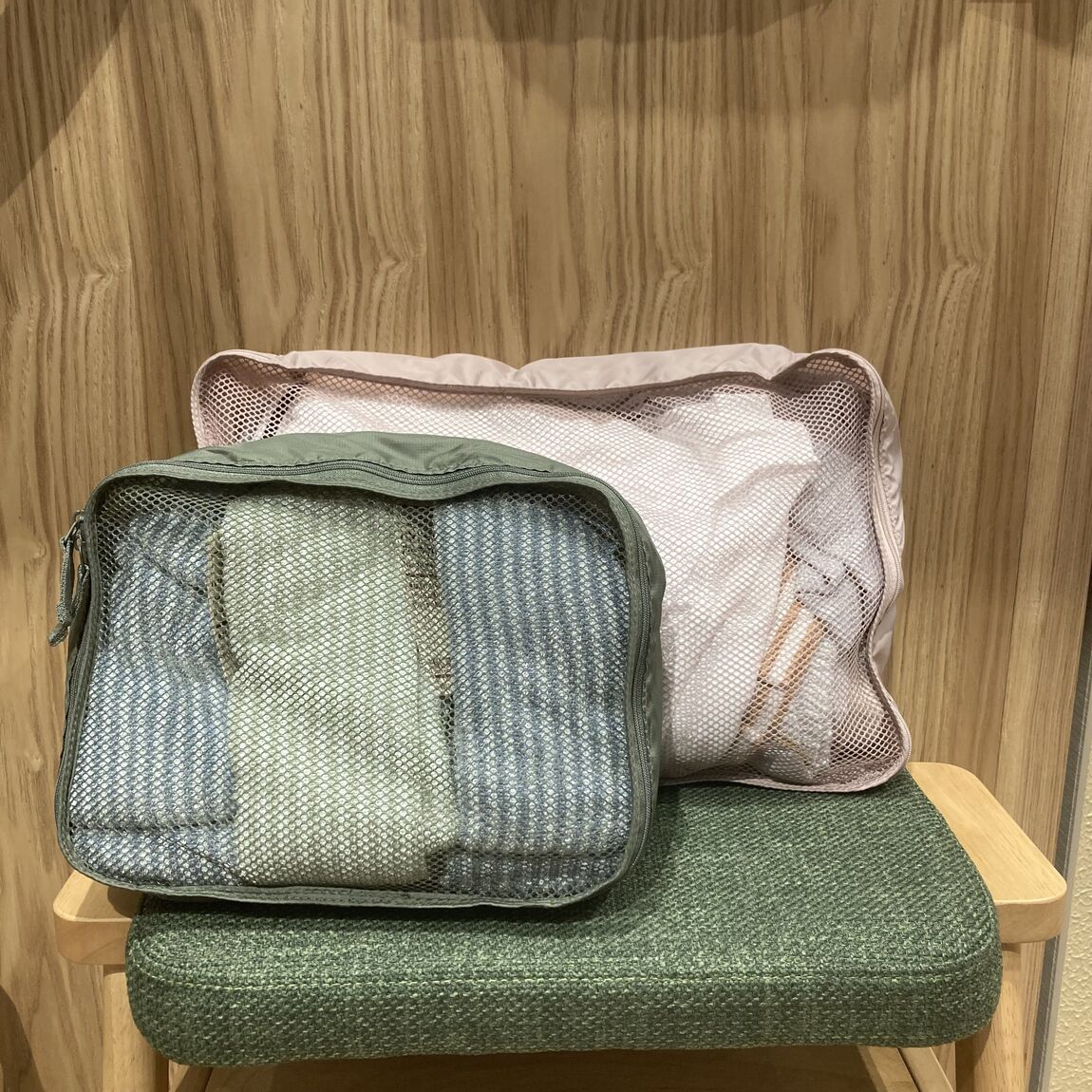 【アピタ各務原】【旅行】荷物をスッキリまとめて旅を心地よく。ポリエステル仕分けケース_6bEpk5