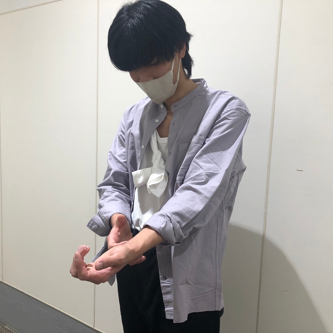 スナップ　シャツ