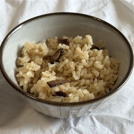 秋刀魚と生姜のごはん