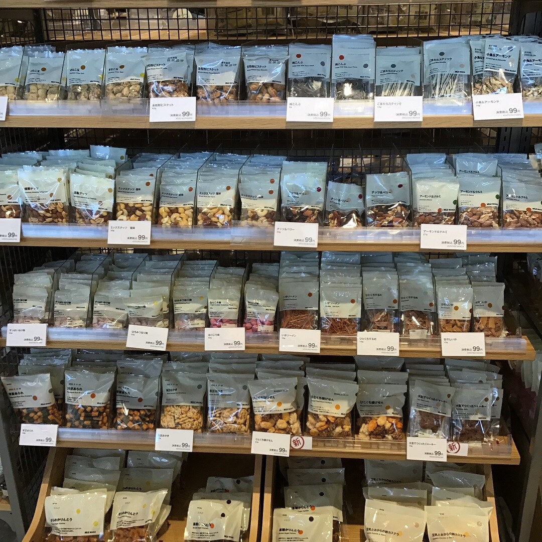 ぽち菓子売り場