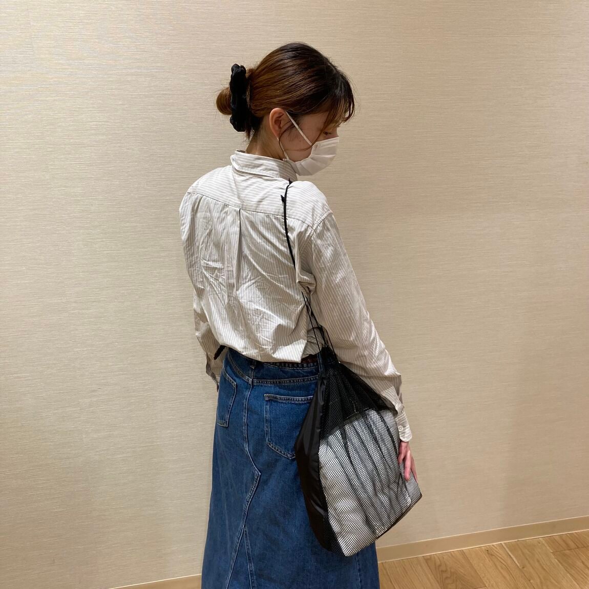 メッシュ巾着ダブルタイプ
