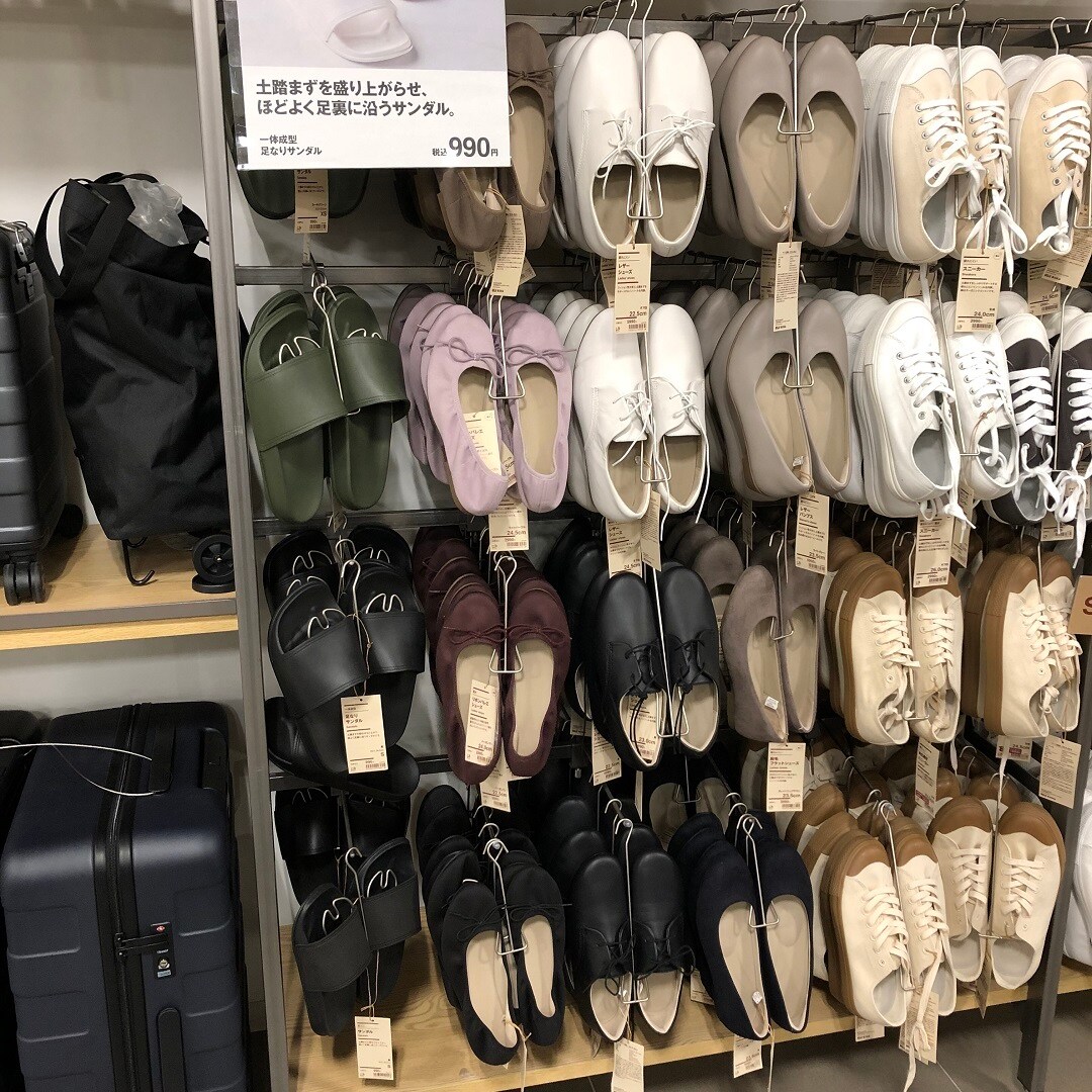 リボンバレエシューズの写真