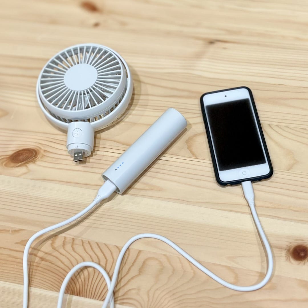 【イオンモール新発田】担当スタッフが選ぶ今月のおすすめ商品～角度が変えられる充電式ハンディファン
