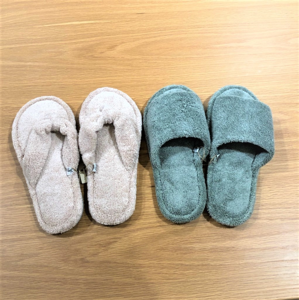 洗える綿パイルスリッパの写真