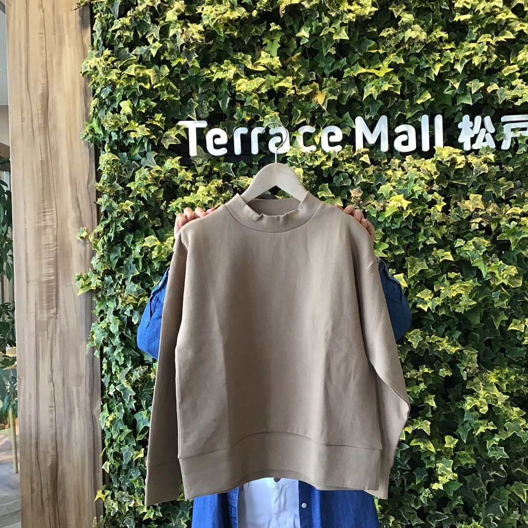 【テラスモール松戸】綿混二重編みプルオーバー