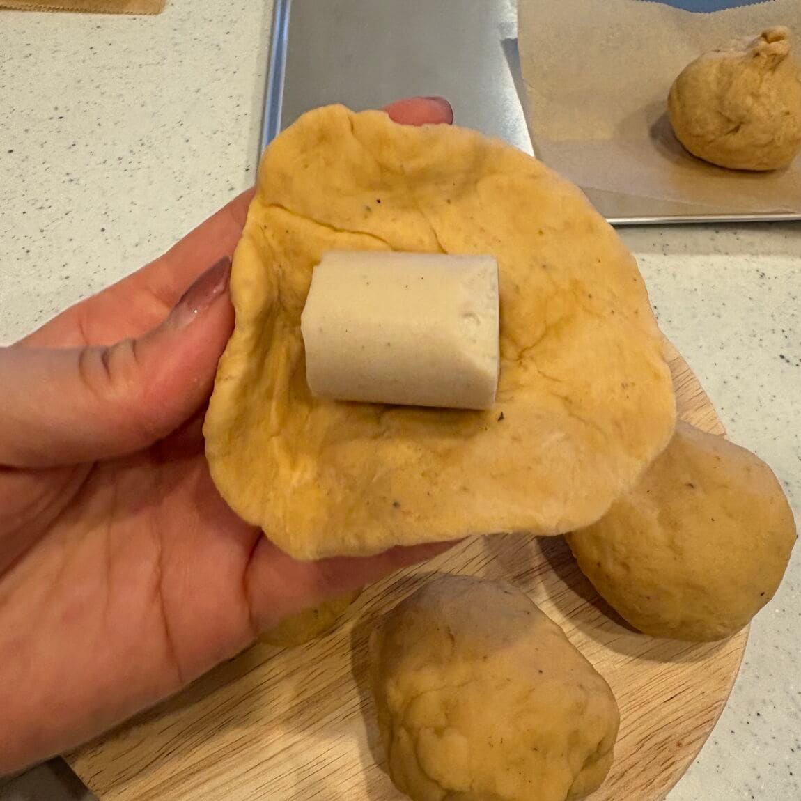 肉まん形成