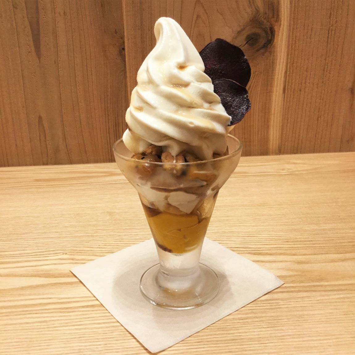 さつまいもとかぼちゃパフェ