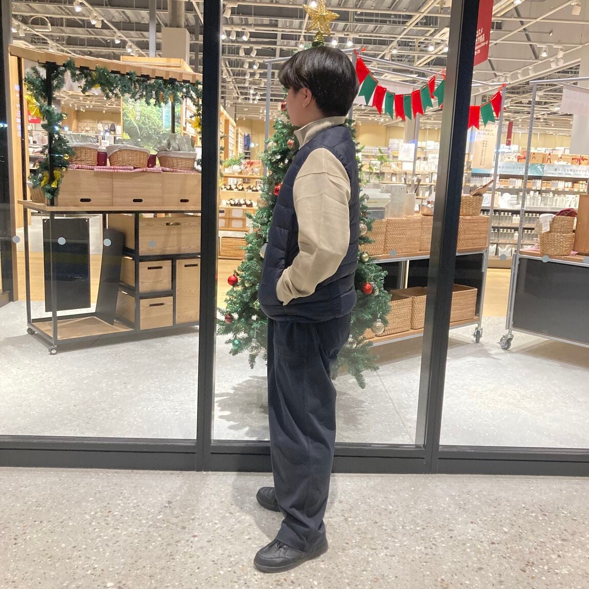 コーディネート横