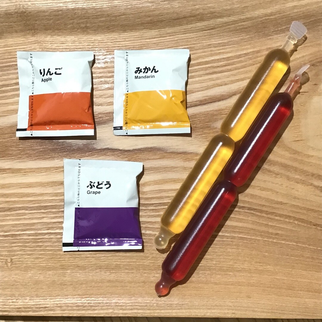 【ザ・モール仙台長町】ゼリー4種、ドリンク