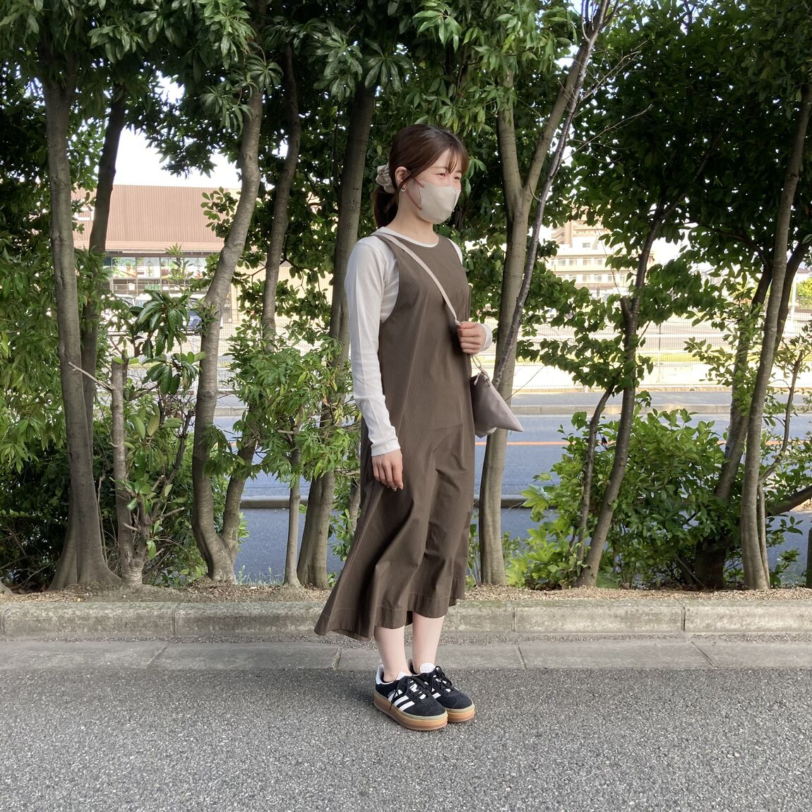 ブロードスリープレスワンピース