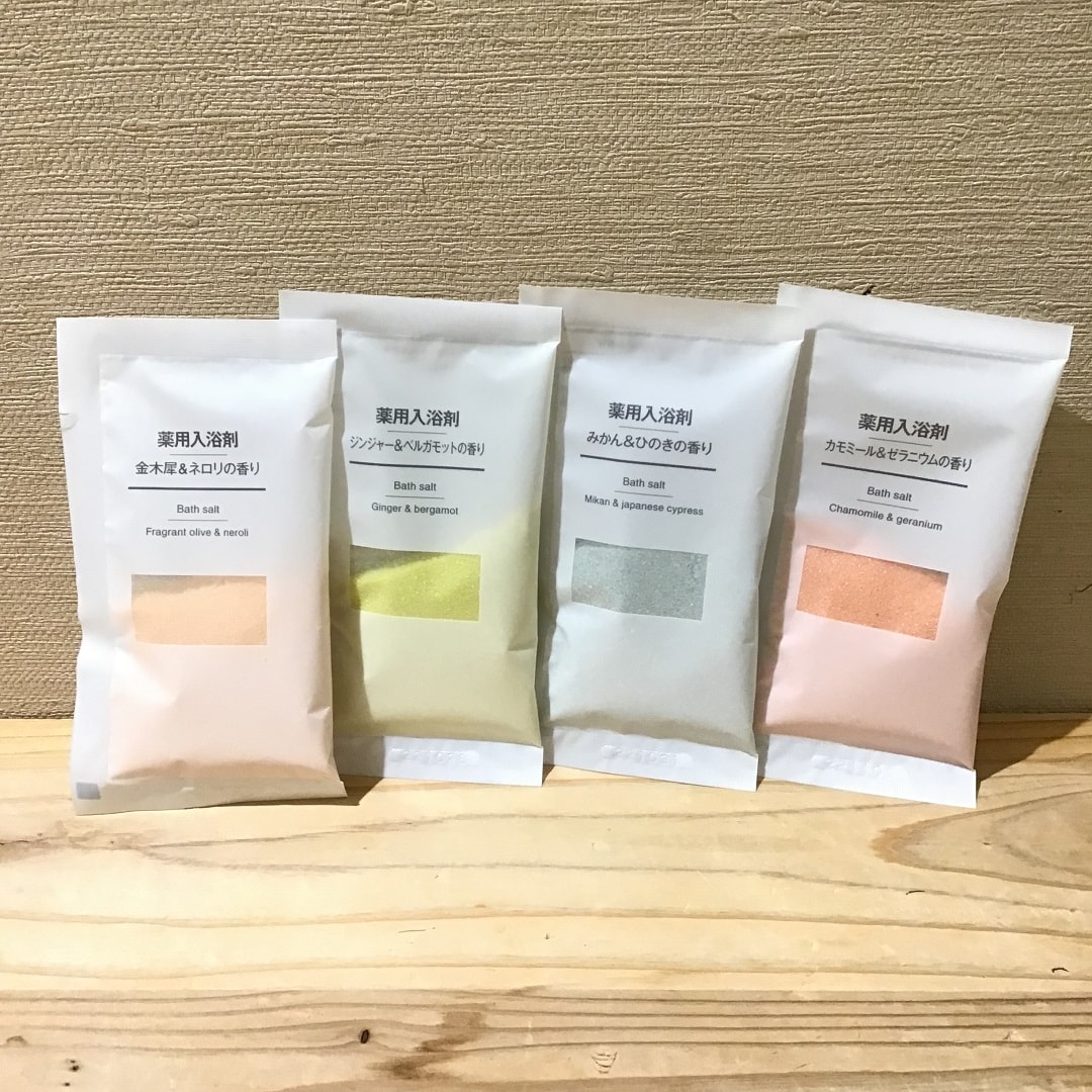 【ザ・モール仙台長町】新商品薬用入浴剤30g・4種類