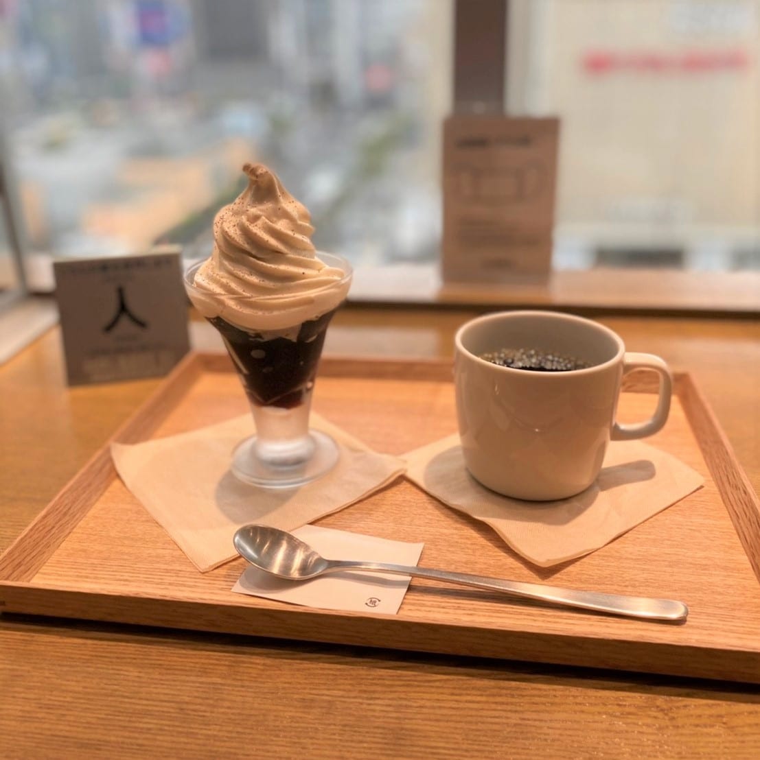 コーヒーゼリーパフェ