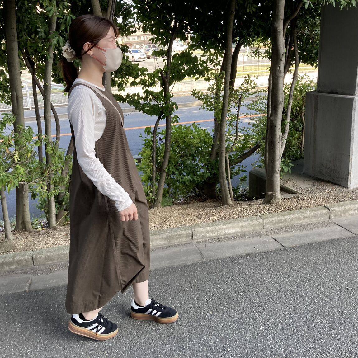 ブロードスリープレスワンピース