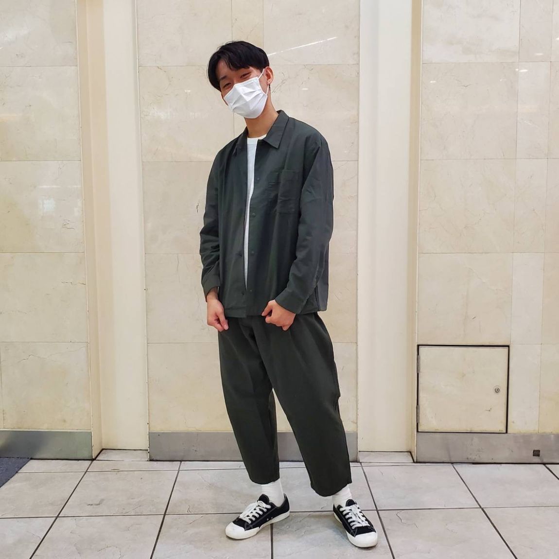 【難波】　好きなように、着こなすシャツ