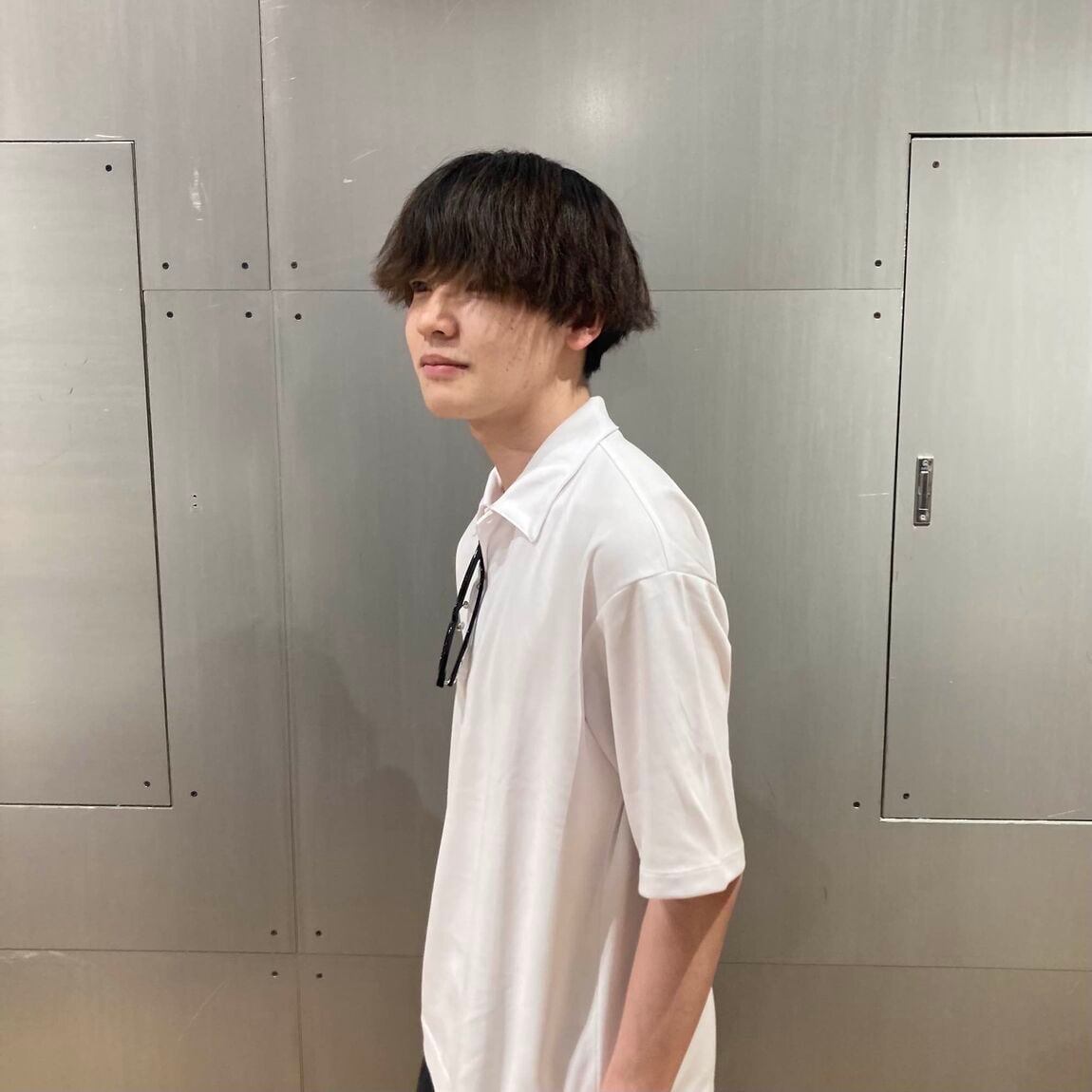 涼感五分袖ポロTシャツ