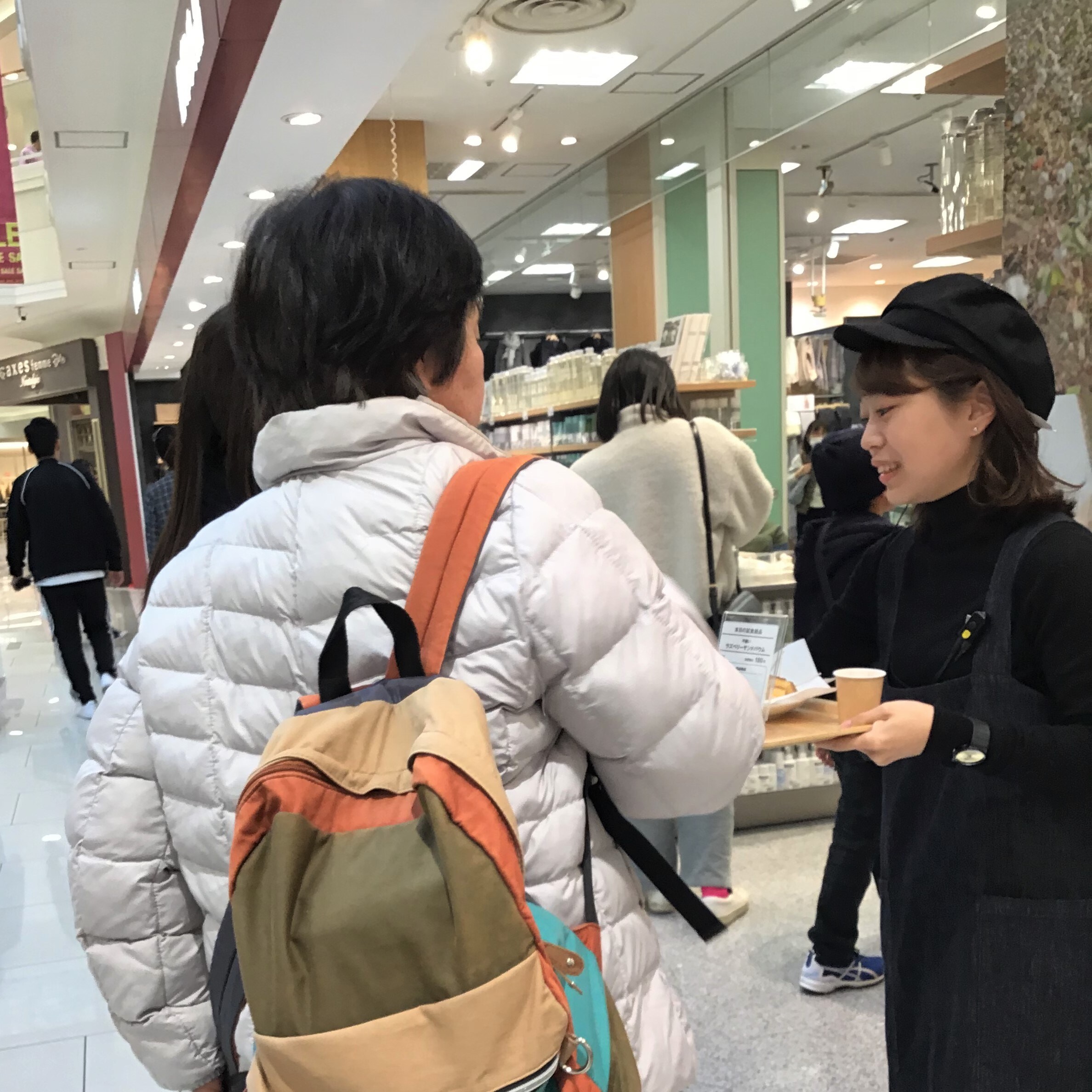 【イオンモール倉敷】今日の試食~不揃いラズベリーサンドバウム~