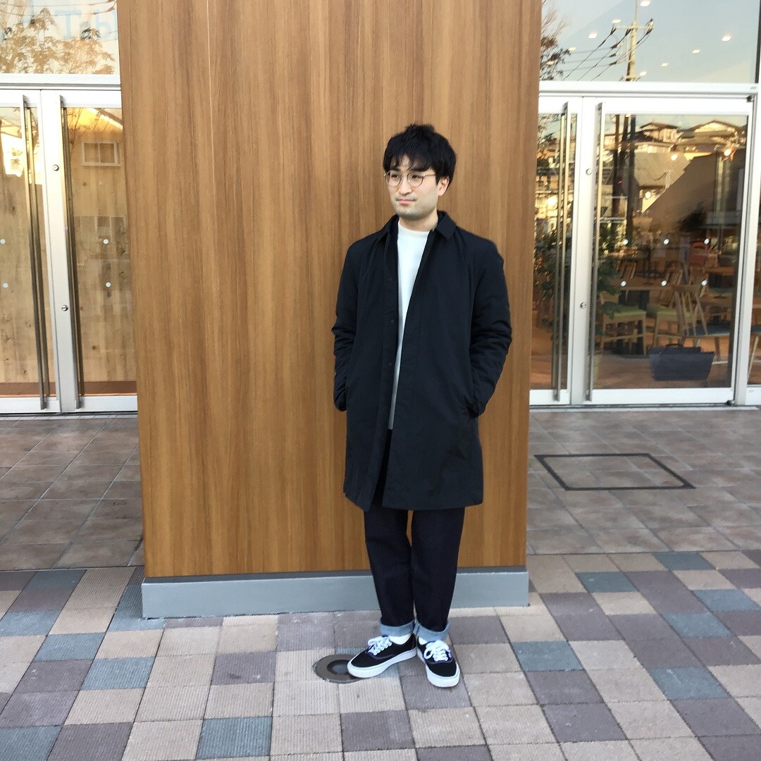 【テラスモール松戸】撥水中わたコートネイビー写真
