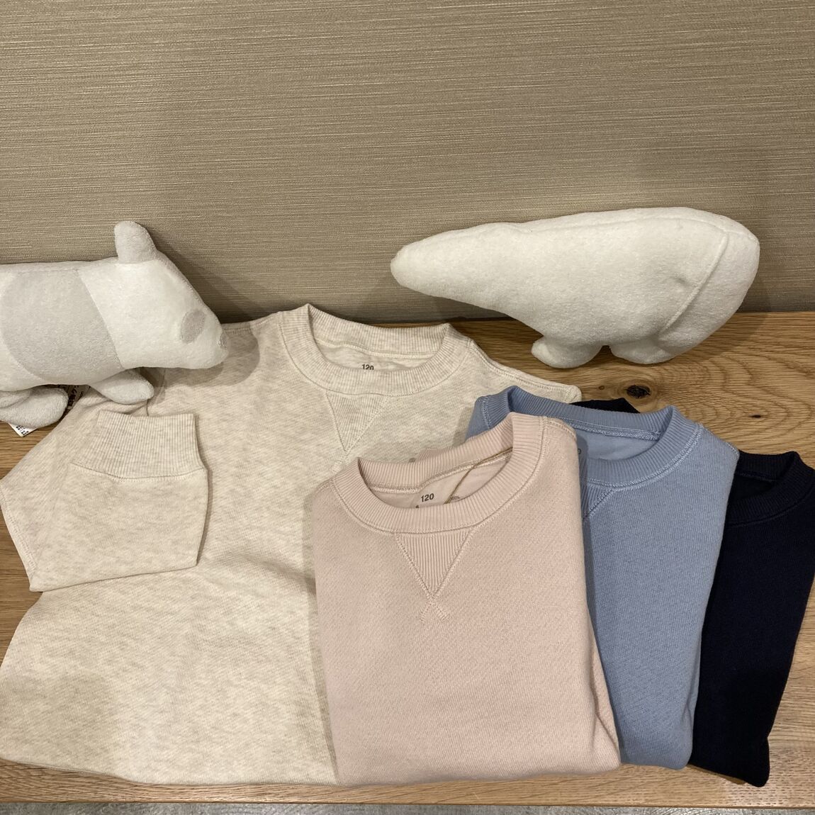 裏毛スウェットシャツ