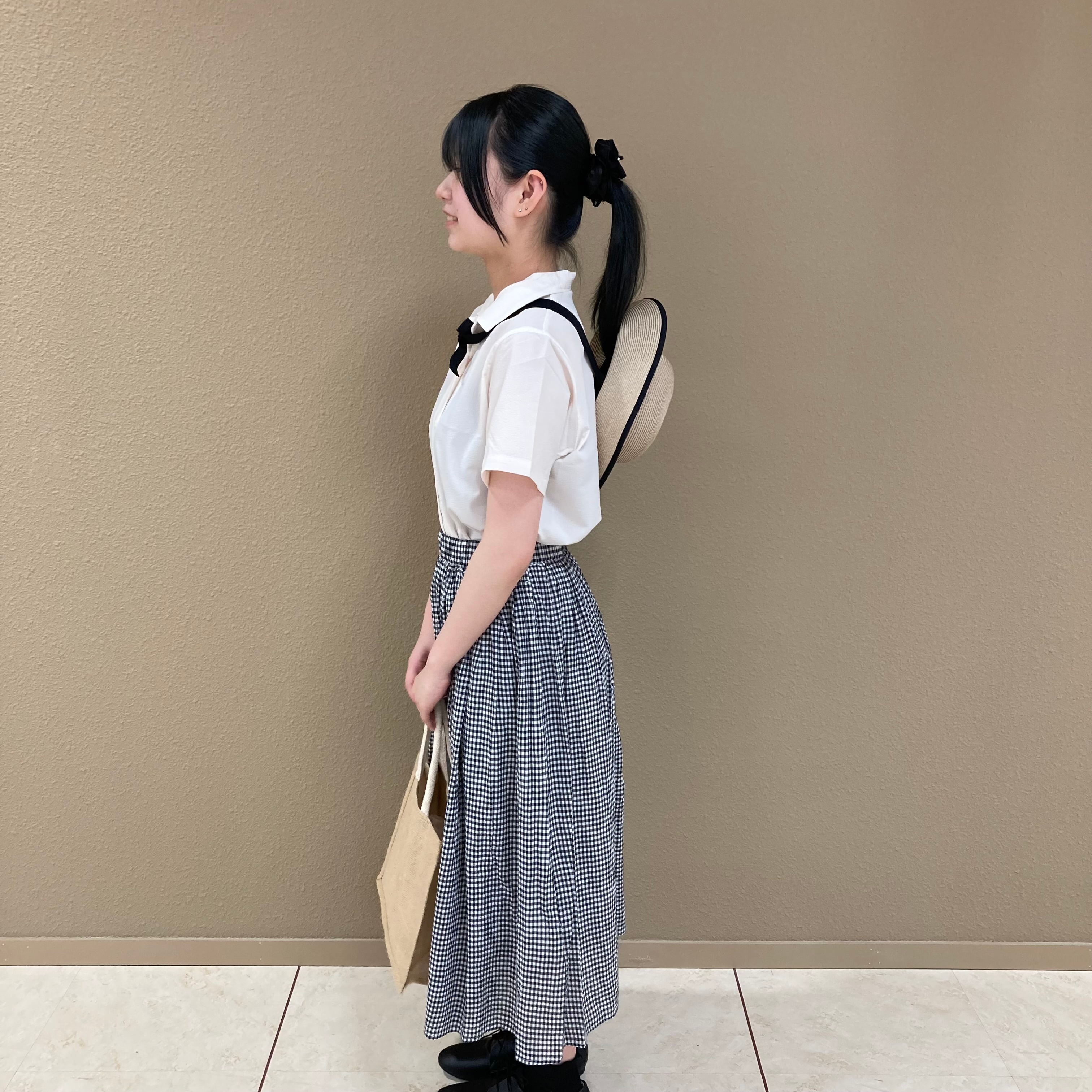 横