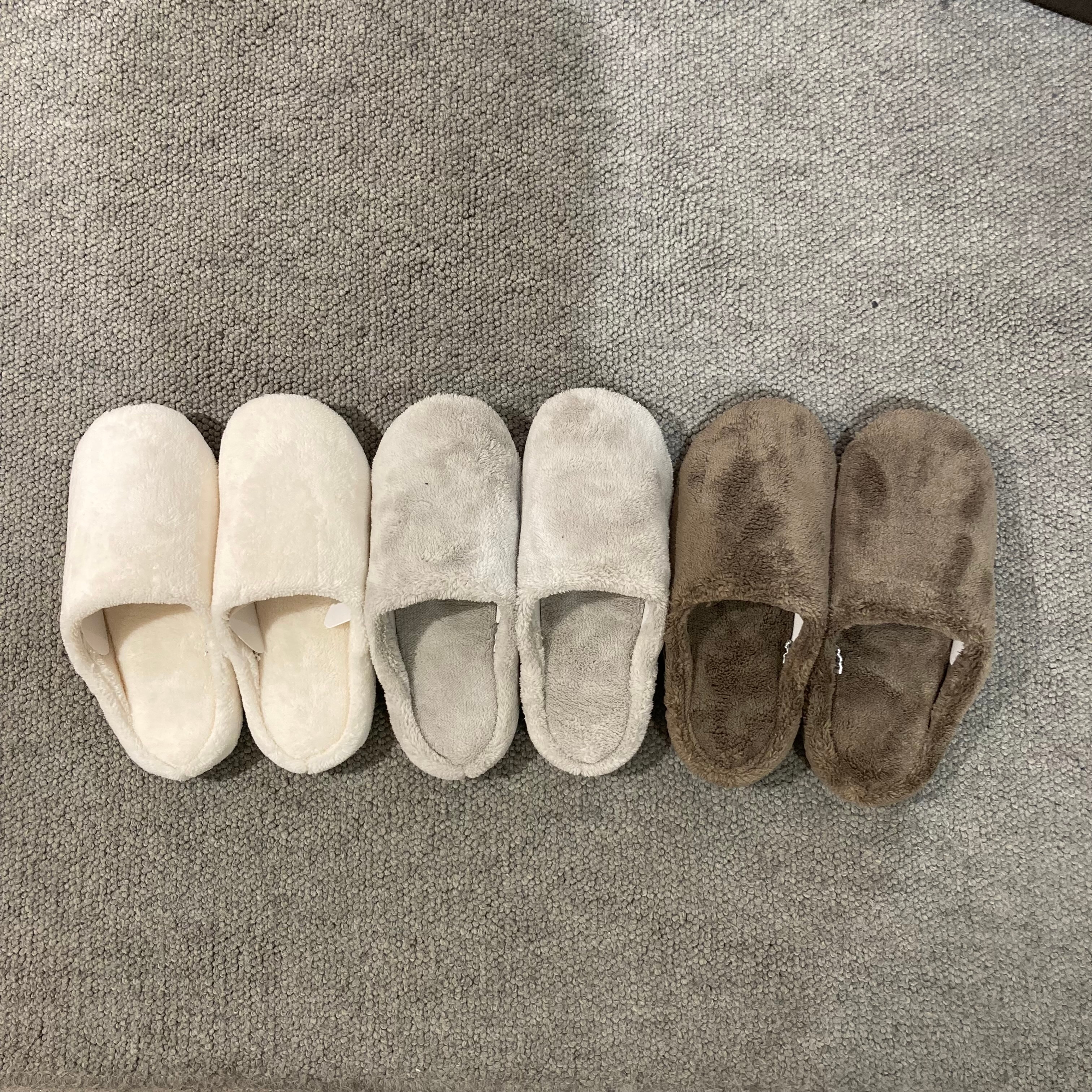 あたたかファイバー　インソールスリッパ