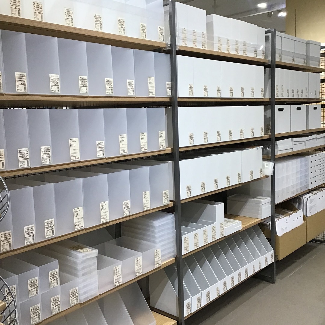 ファイルボックス売場