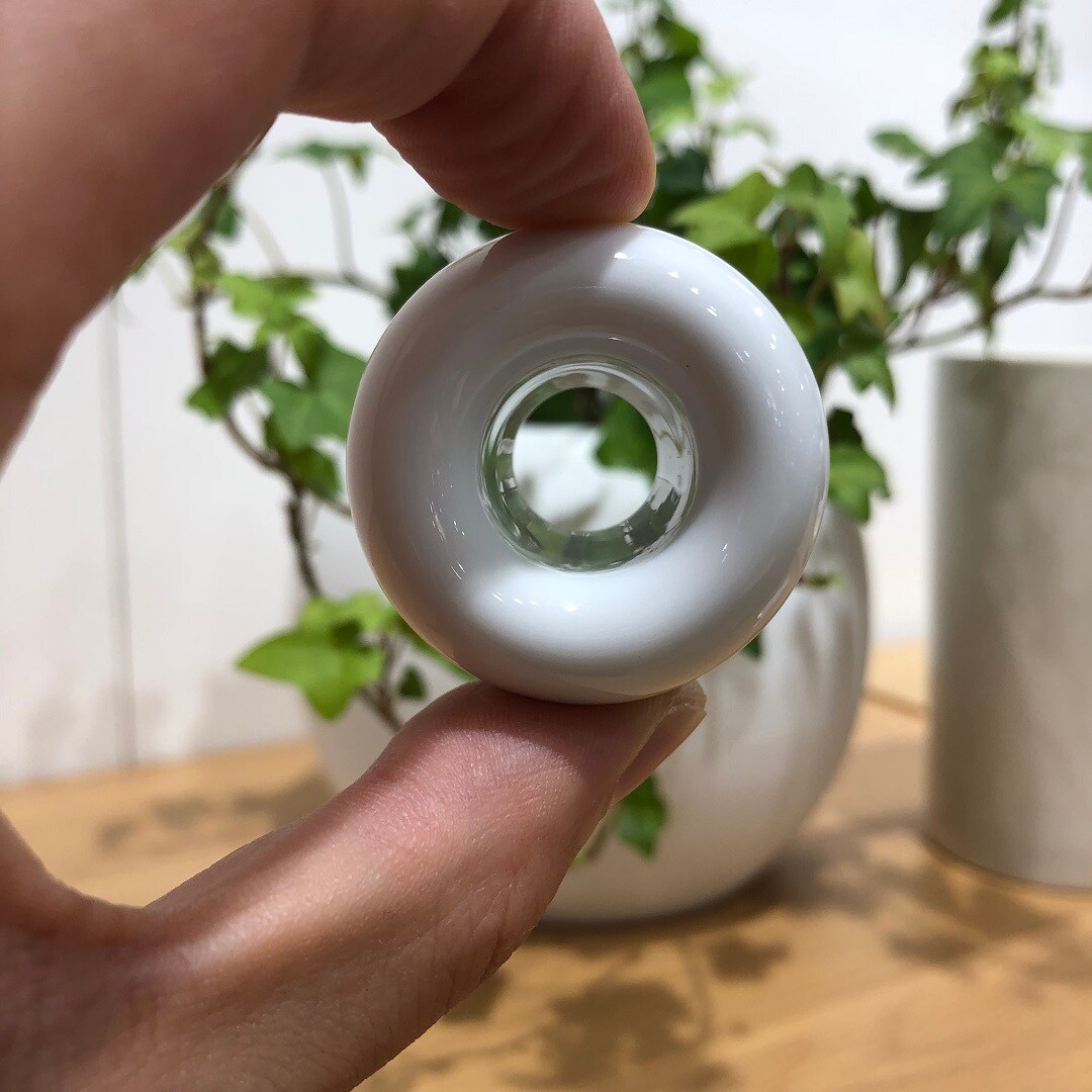 歯ブラシスタンドの穴
