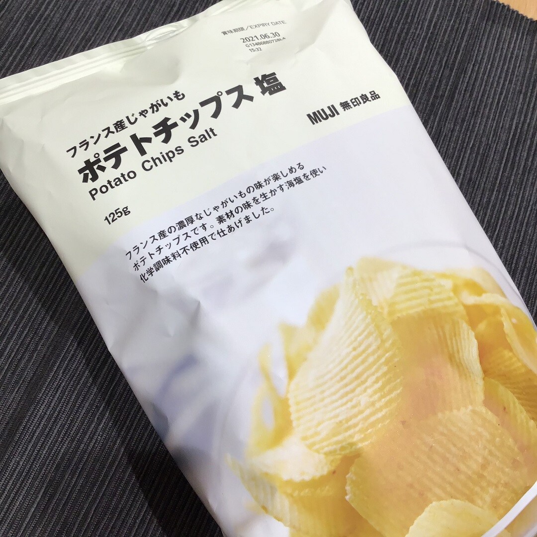塩味のポテチ