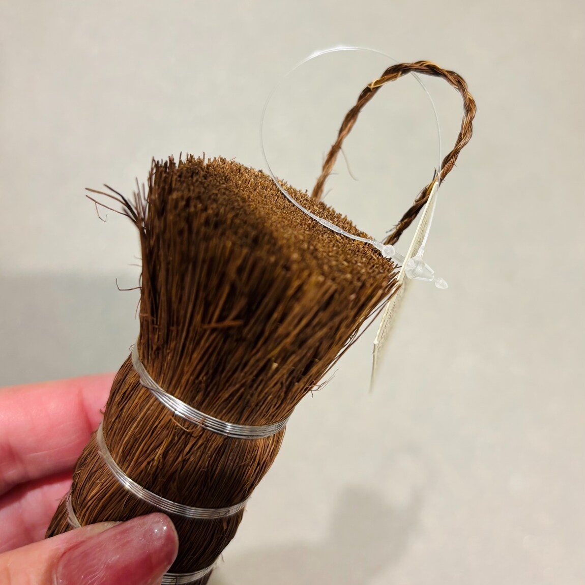 ループ付きで掛けられる