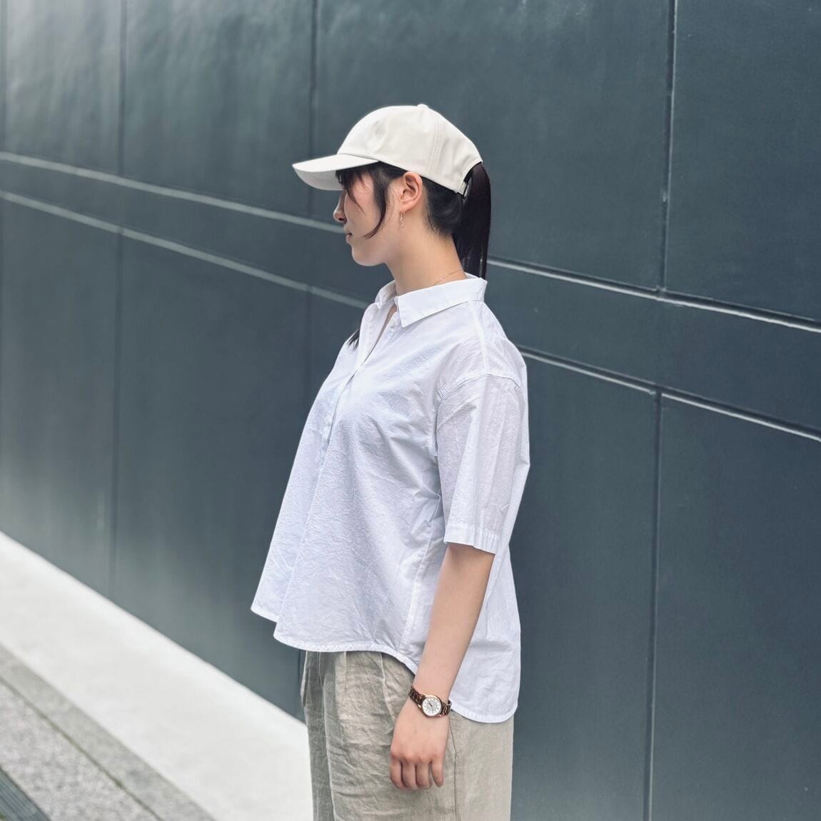 横