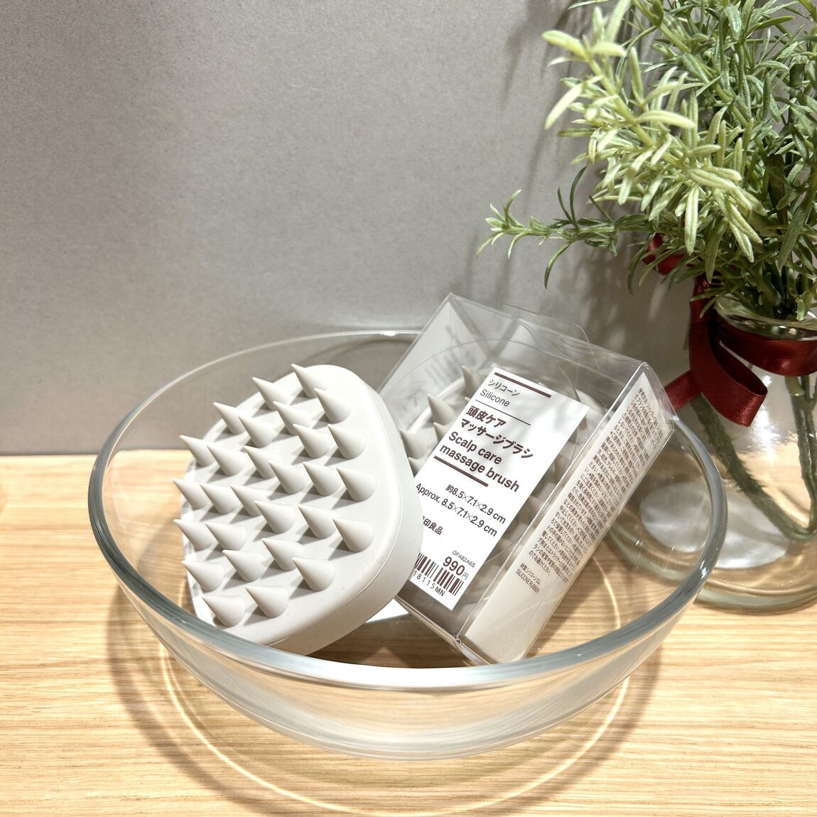 【無印良品500ペリエ稲毛】これからの季節を快適に。頭皮ケアブラシシリーズのご紹介_Pje2JZ