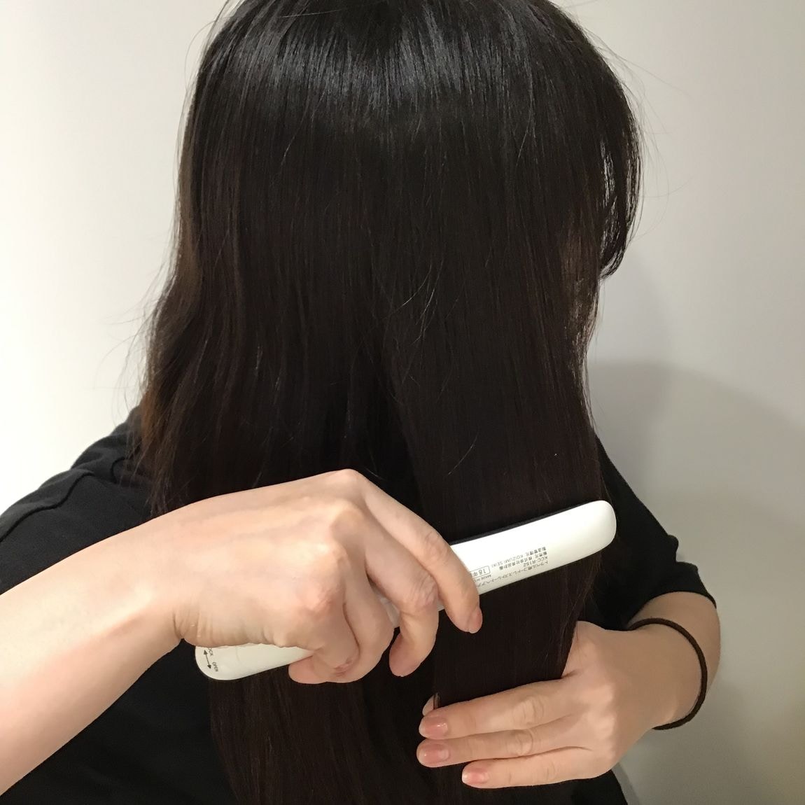 ヘアアイロン使用例