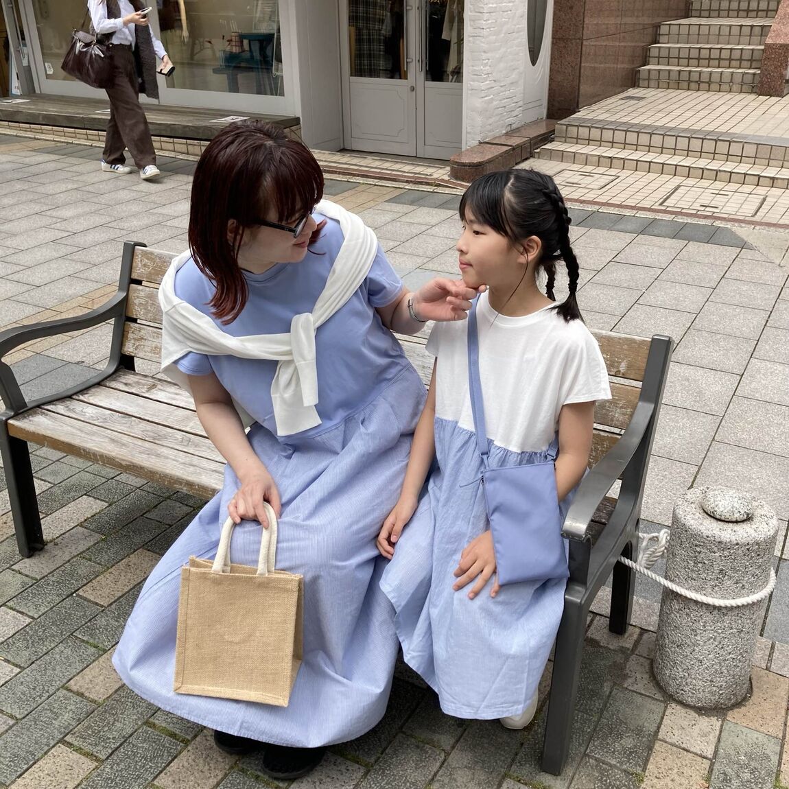 涼感半袖ワンピース