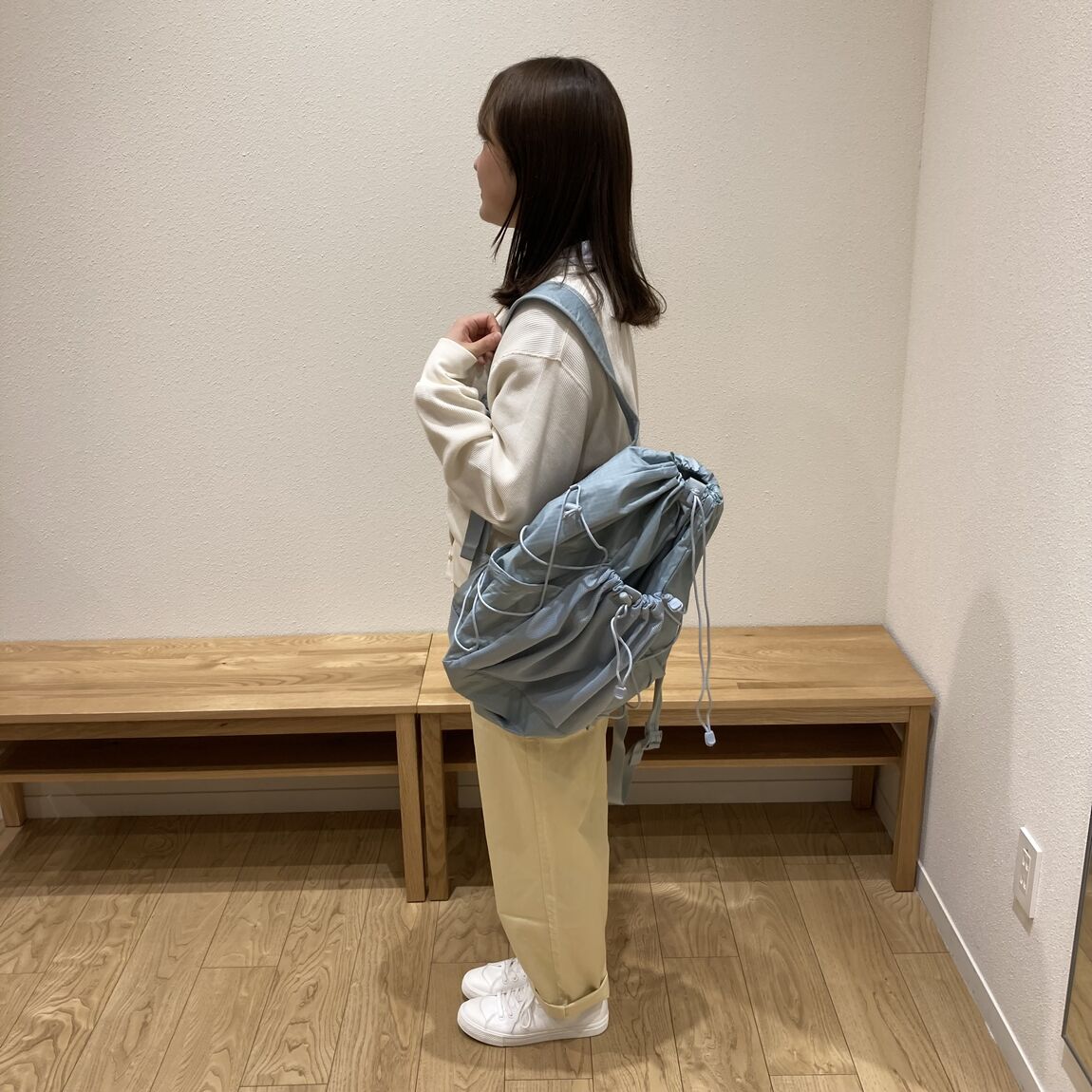 【堅田】春カラーを取り入れたコーデ