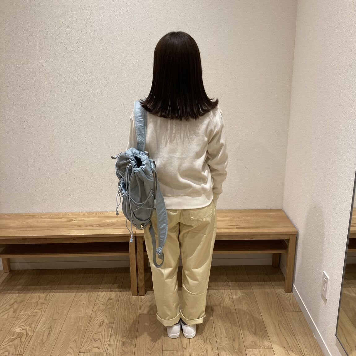 【堅田】春カラーを取り入れたコーデ