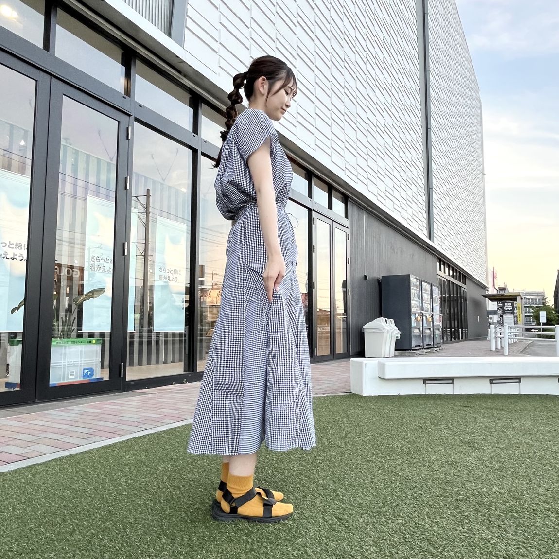 横向き