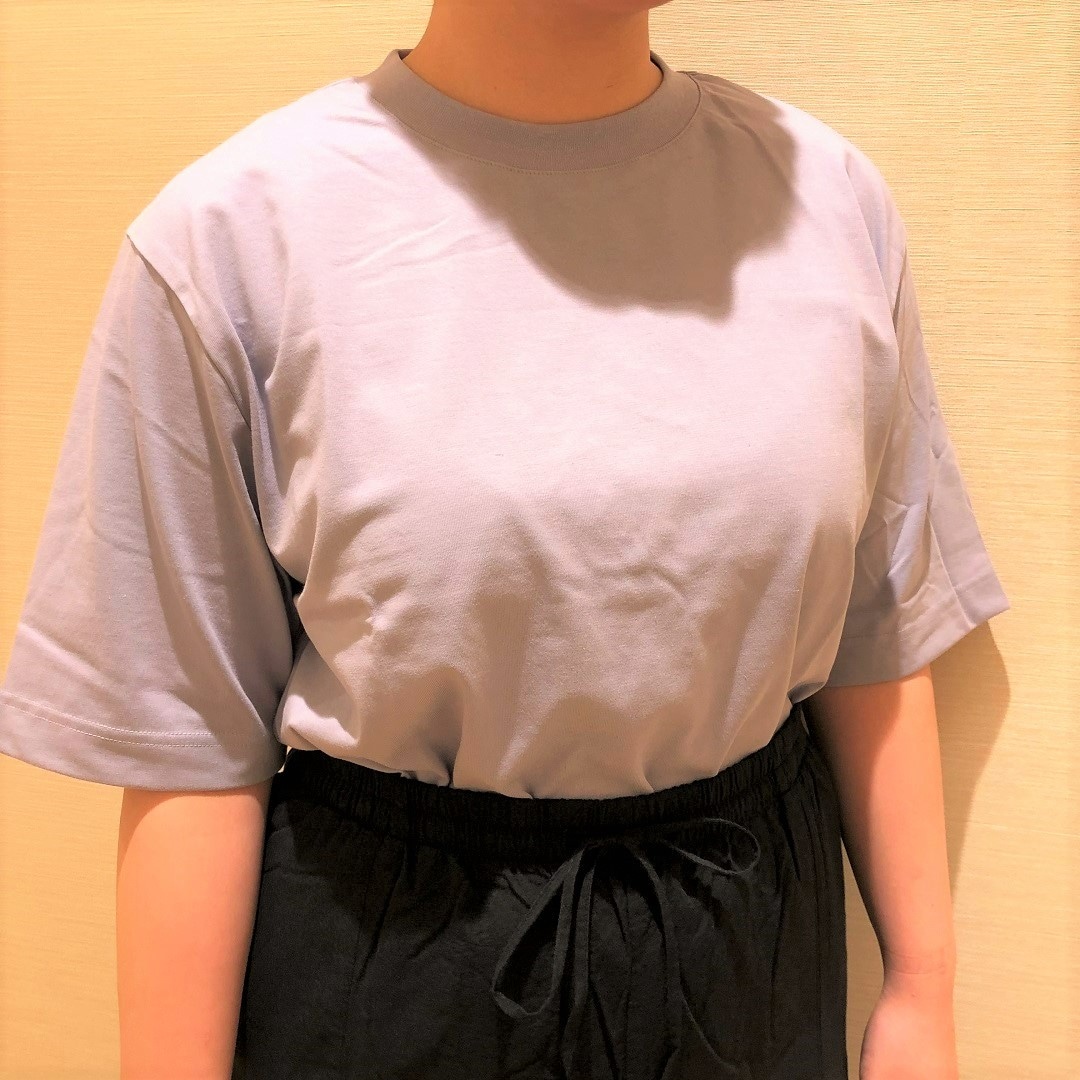 【アトレ川越】涼感UVカットワイド半袖Tシャツを使用したコーデ②