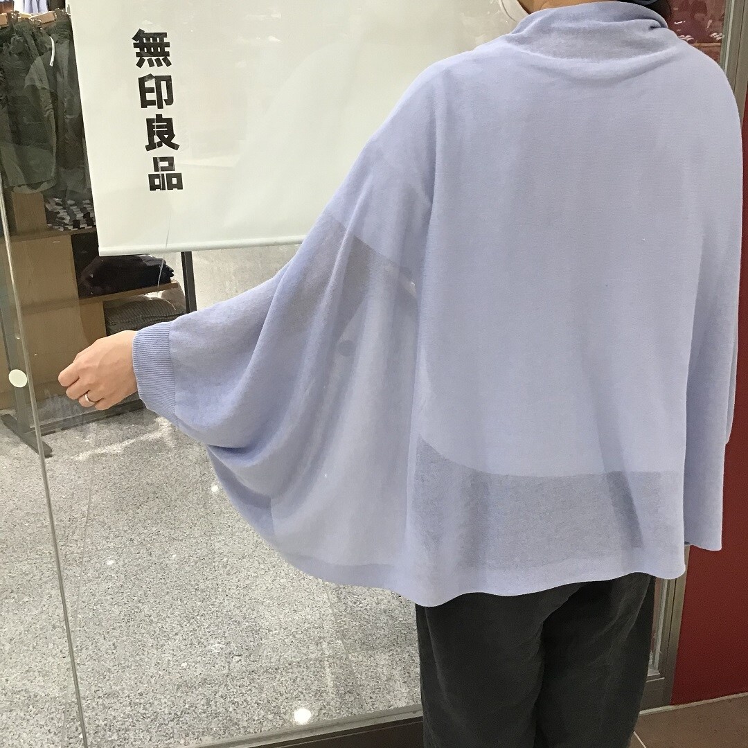 強撚ボレロ着用