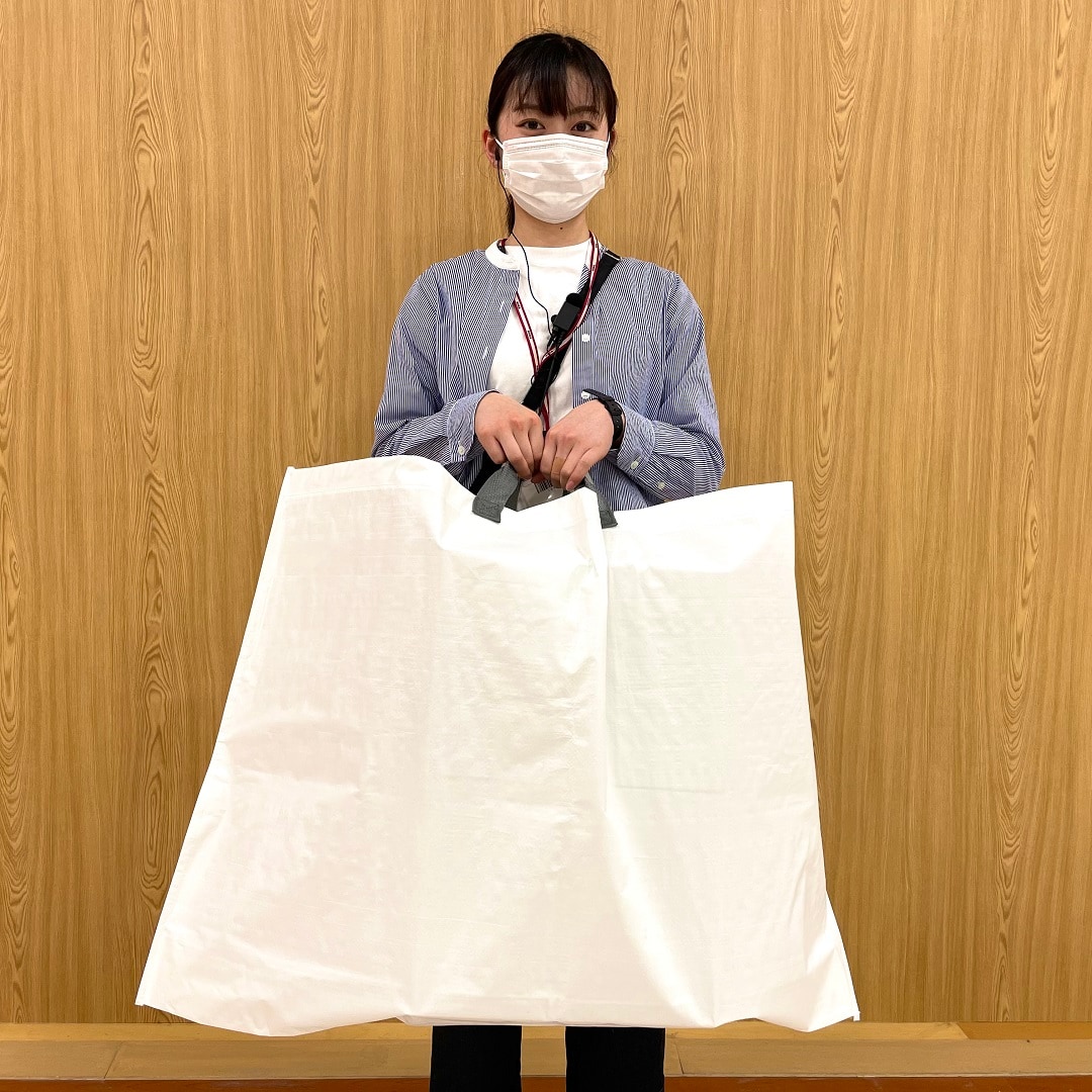 再生ポリプロピレンバッグ中