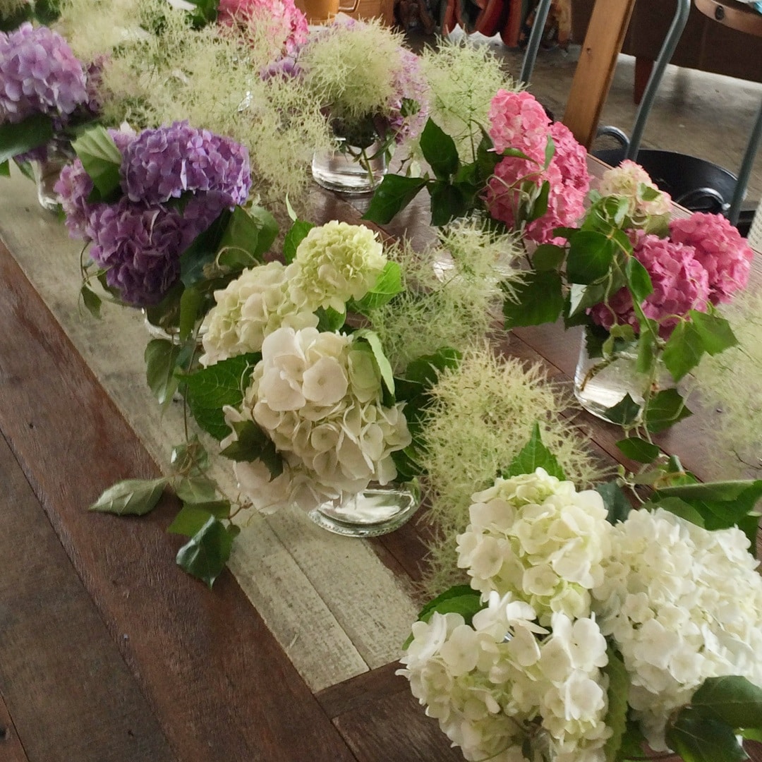 【京都山科】紫陽花のブーケ｜イベントのお知らせ