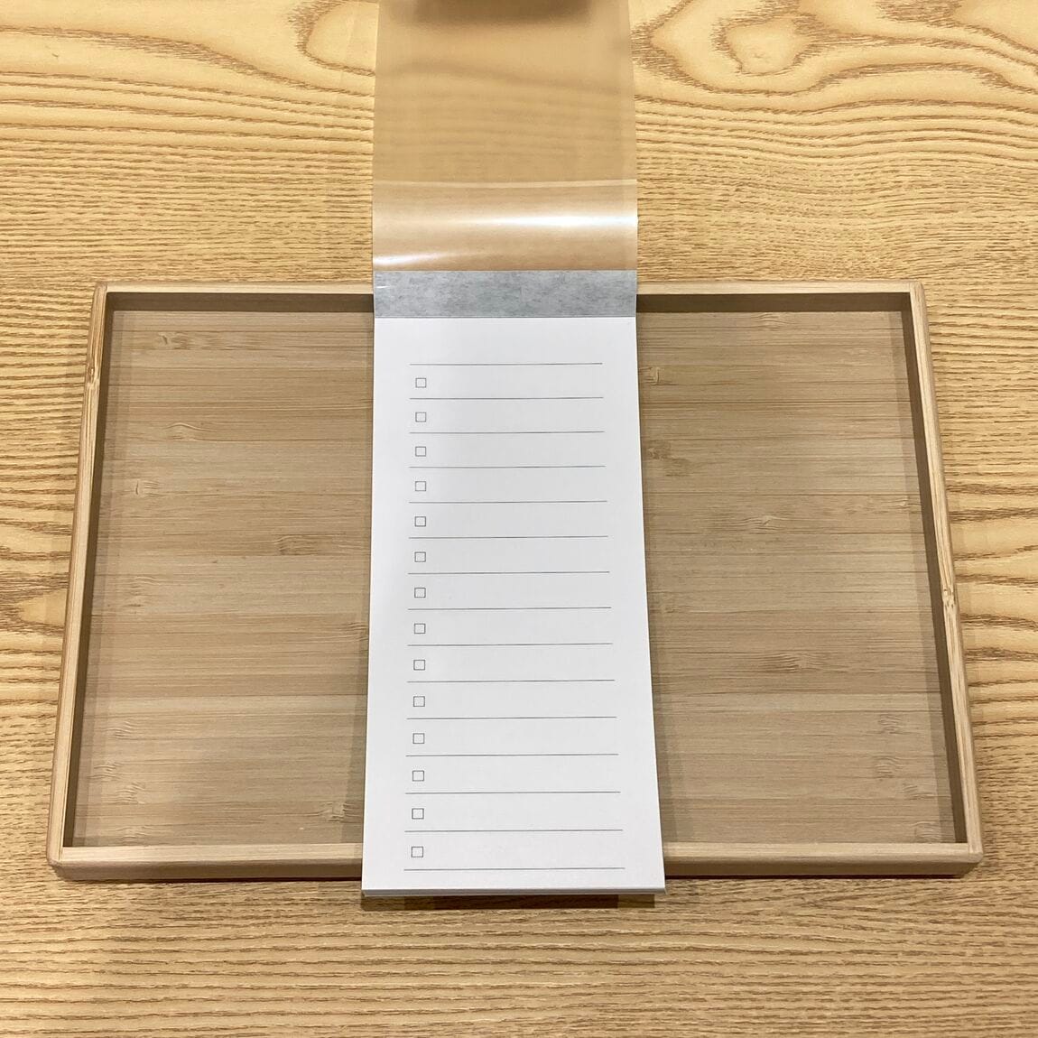 短冊型メモ　チェックリスト