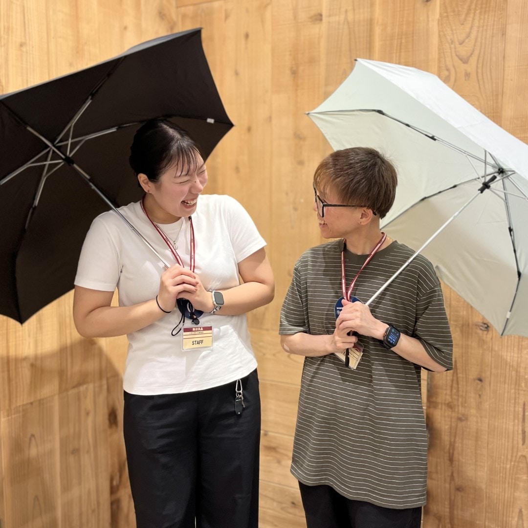【イオンモール新発田】梅雨時期におすすめな晴雨兼用の折りたたみ傘