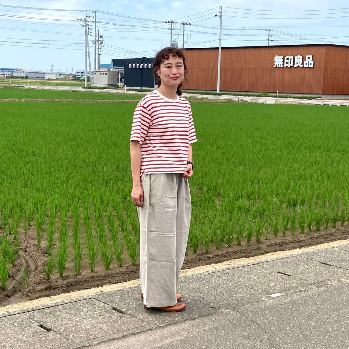 太番手五分袖Tシャツ