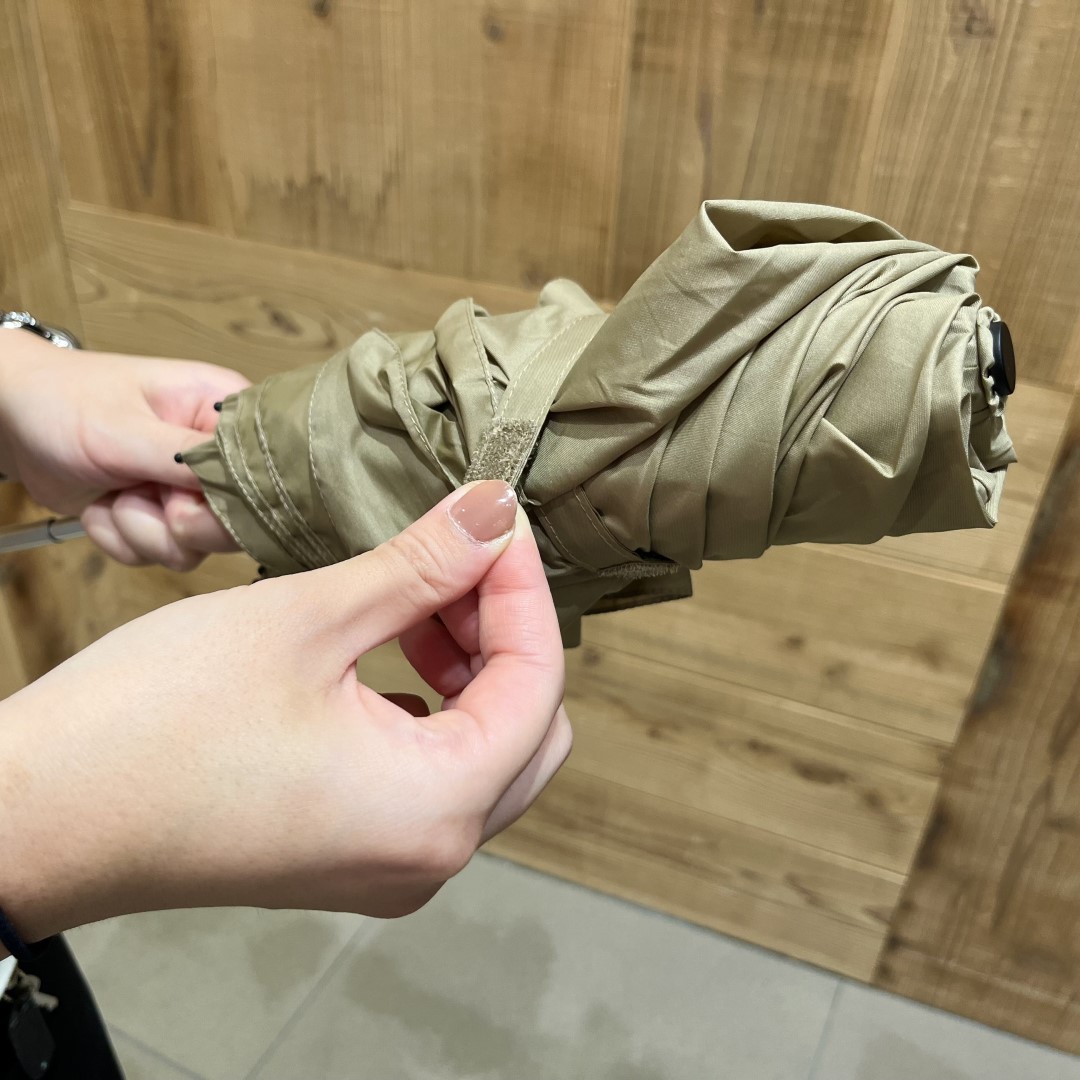 【イオンモール新発田】梅雨時期におすすめな晴雨兼用の折りたたみ傘