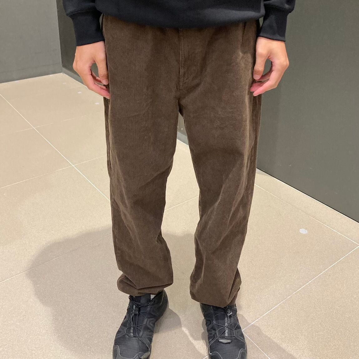 コーデュロイイージーパンツ