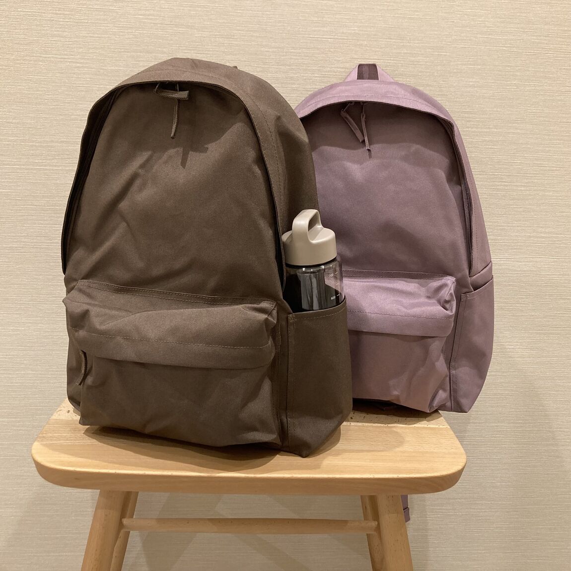 肩の負担を軽くする撥水リュックサック