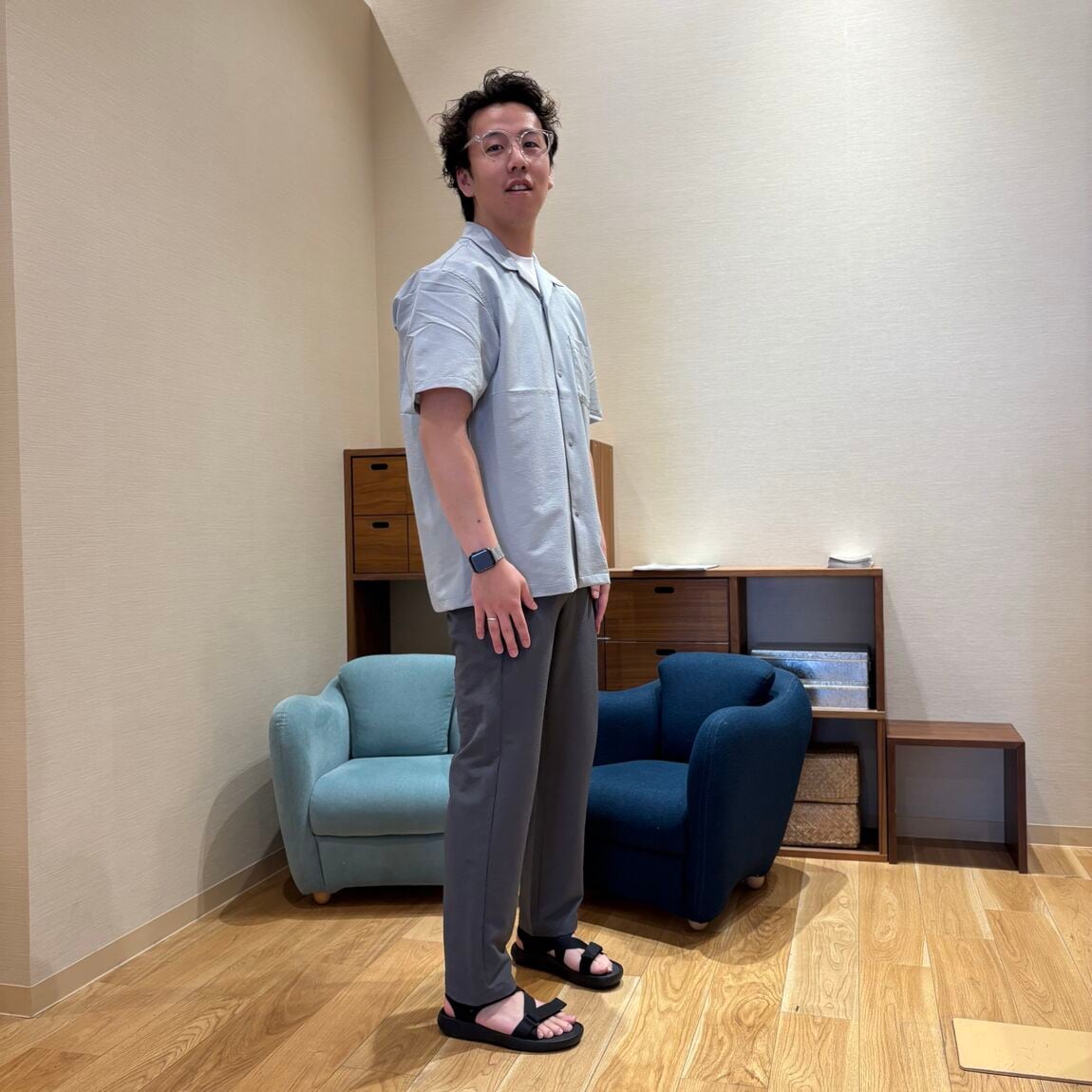 スタッフスナップ身長175cm