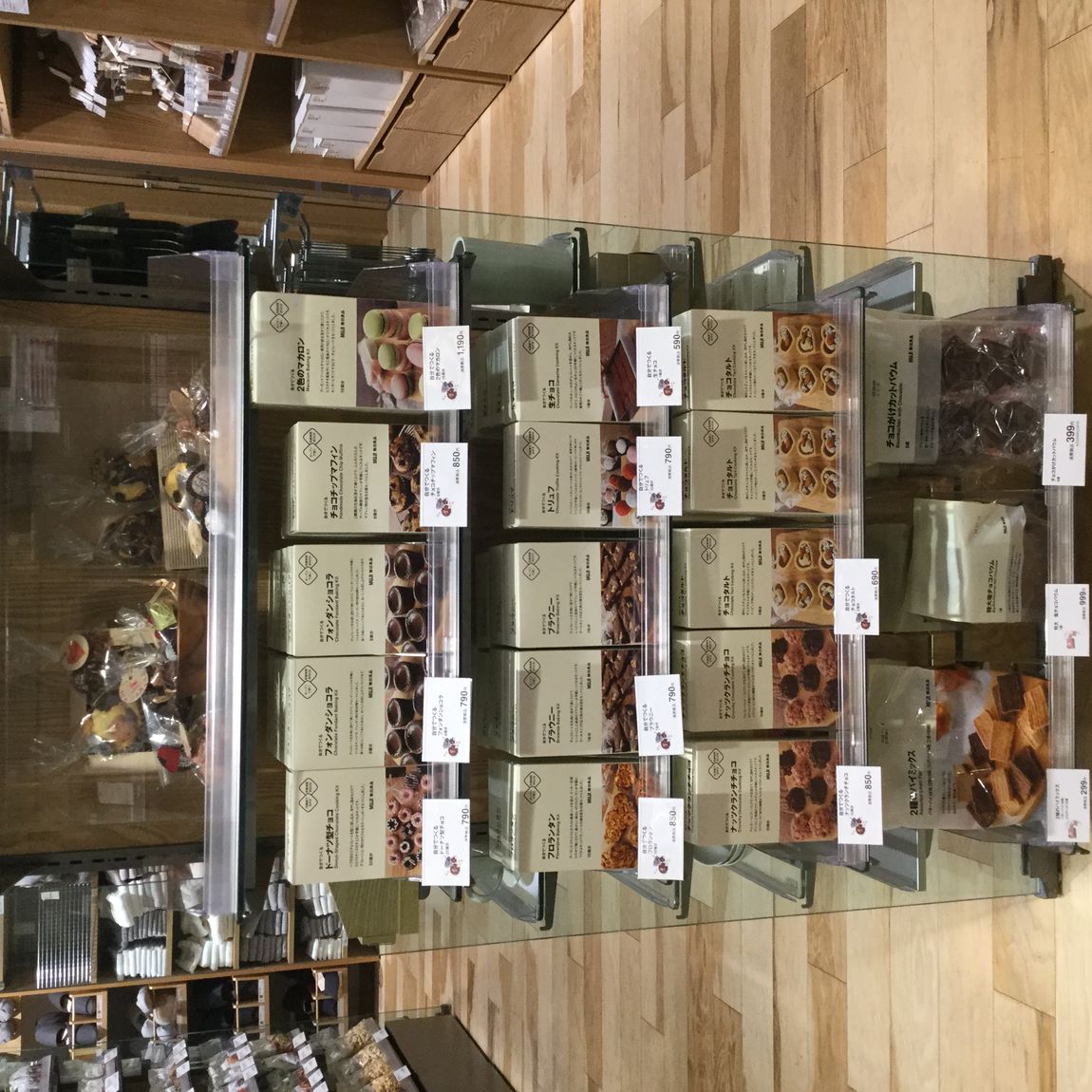 バレンタインの売場