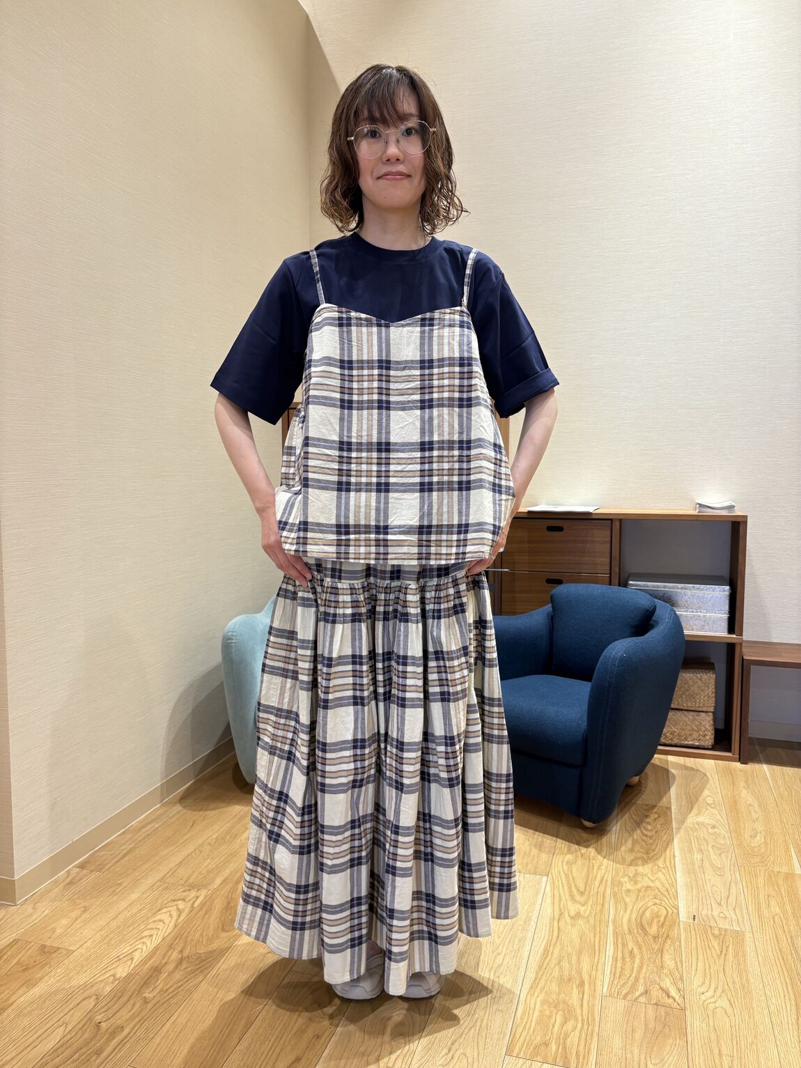 スタッフスナップ身長160cm
